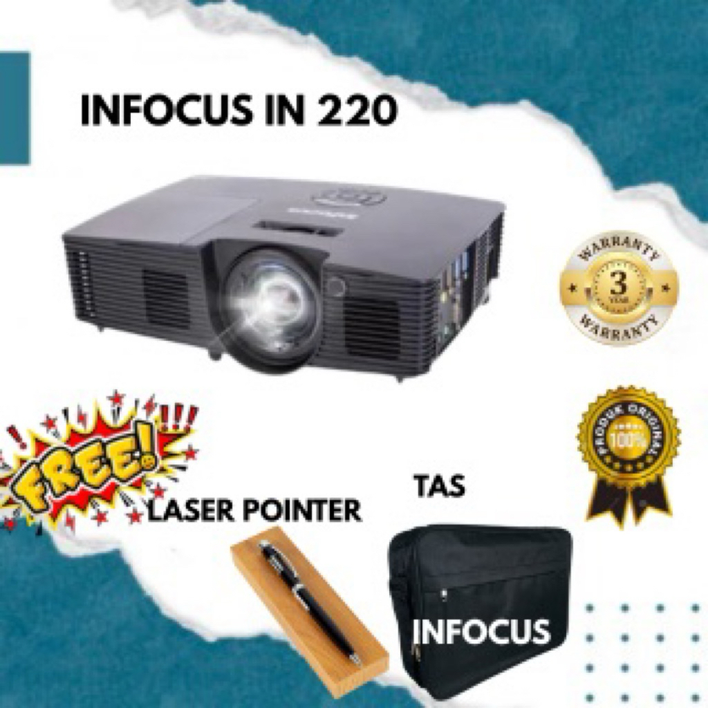 Jual PROYEKTOR INFOCUS IN 220 ORIGINAL | Shopee Indonesia