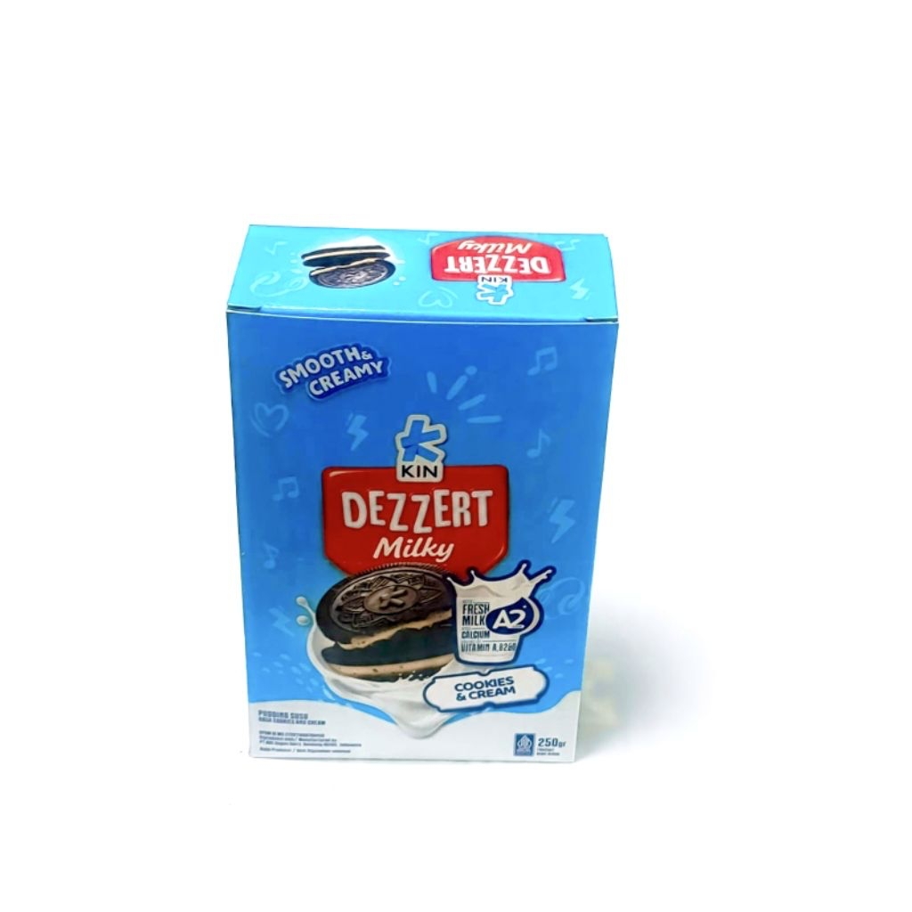 Jual KIN Dezzert Milky Fresh Milk isi 10×25g | Shopee Indonesia