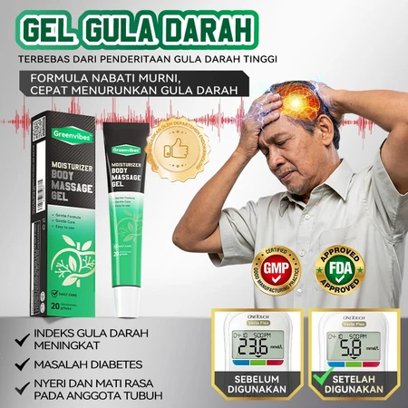 Gel Diabetes 20g– Perawatan Harian untuk Membantu Mengontrol Kadar Gula Darah Dapat digunakan oleh ibu hamil