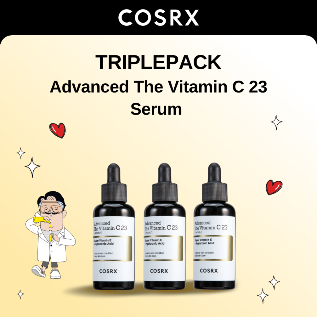 COSRX Triplepack of Advanced The Vitamin C 23 Serum