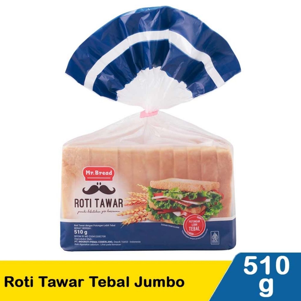 Jual Mr.Bread Roti Tawar Tebal | Shopee Indonesia