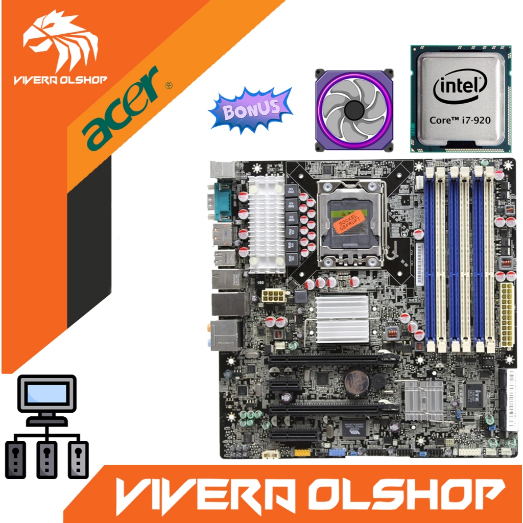 Jual MOTHERBOARD SERVER - CPU SERVER - MB 6 SLOT MEMORY - MOTHERBOARD ...