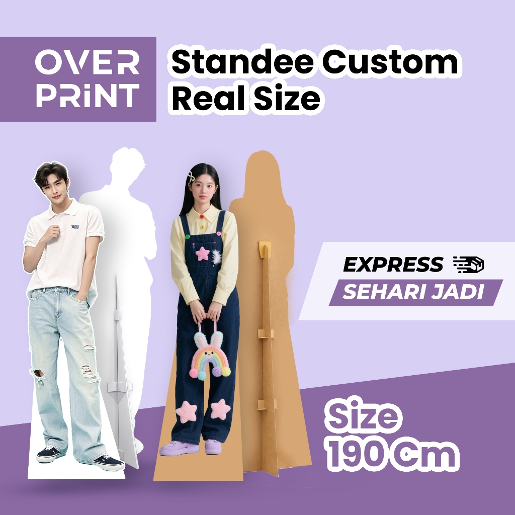 Jual Standee Custom Gambar Kpop Ukuran Tinggi Max 190cm | Standee ...