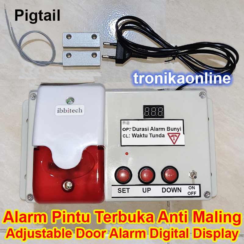 Jual EMERGENCY EXIT DOOR ALARM PINTU TERBUKA Anti Maling ADJUSTABLE ...