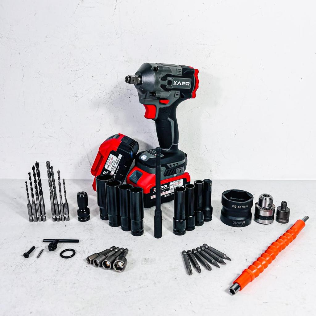 Jual PROMO TERBARU APR RAJA bor impact wrench ap126 promax+ 1000nm 2 ...