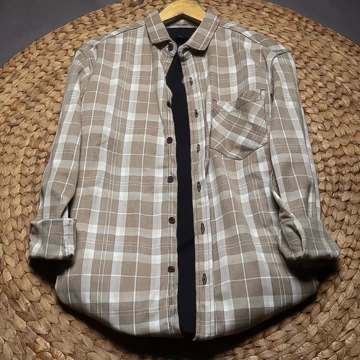 Kemeja Flanel Lengan Panjang Premium Tb Hem Pria Wanita Unisex Casual Kotak Distro