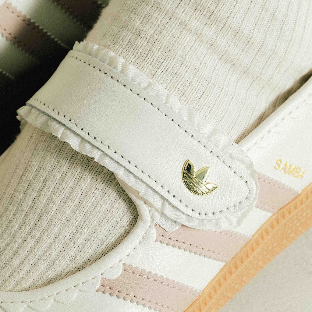 Jual Adidas Samba Jane Frill Pack Ruffle White Cream Womens | Shopee ...