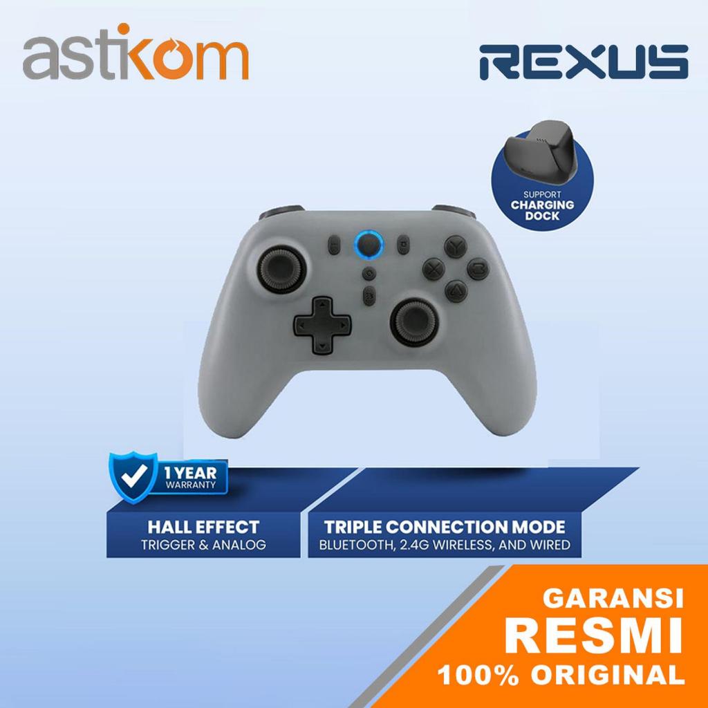 Jual Gamepad Gaming Rexus Asta GX150 V.2 | Wireless | Half Effect ...