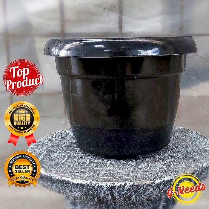Jual Pot Plastik Hitam Simba TERATAI 25 Bahan Berkualitas Tebal ...