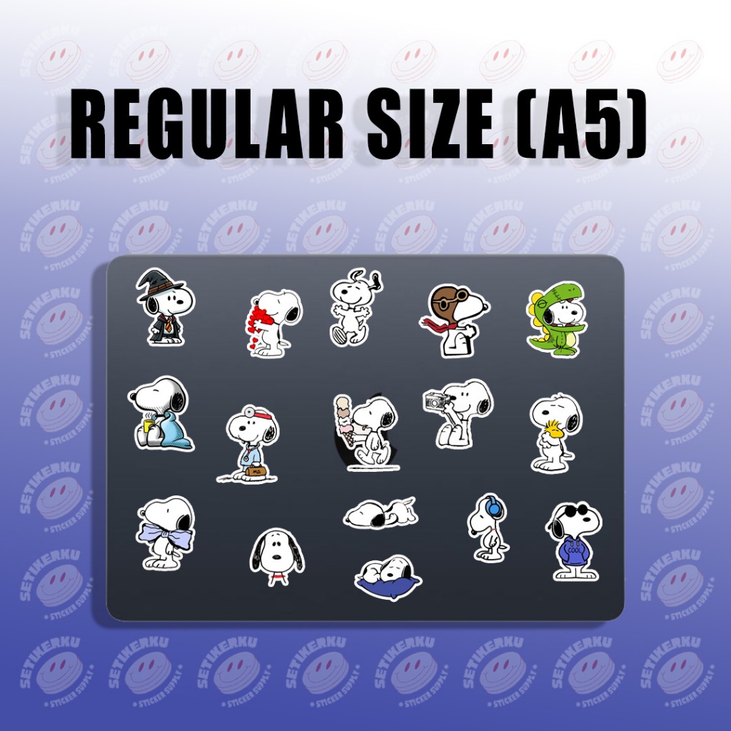 Jual 20pcs SNOOPY Sticker Pack | stiker snoopy aesthetic | Shopee Indonesia
