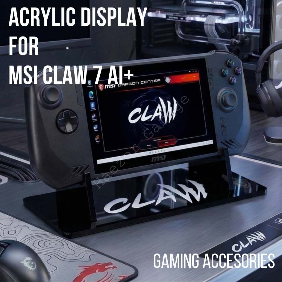 Jual Acrylic Display for MSI Claw 7 AI+ Holder Stand Handheld Case ...