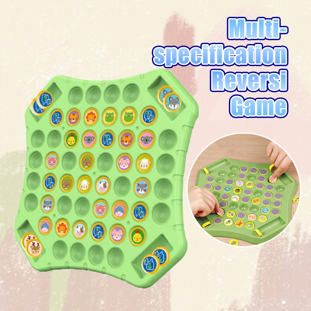 Jual 108PCS Board game keluarga Mainan Puzzle Anak Edukasi Papan Flip ...