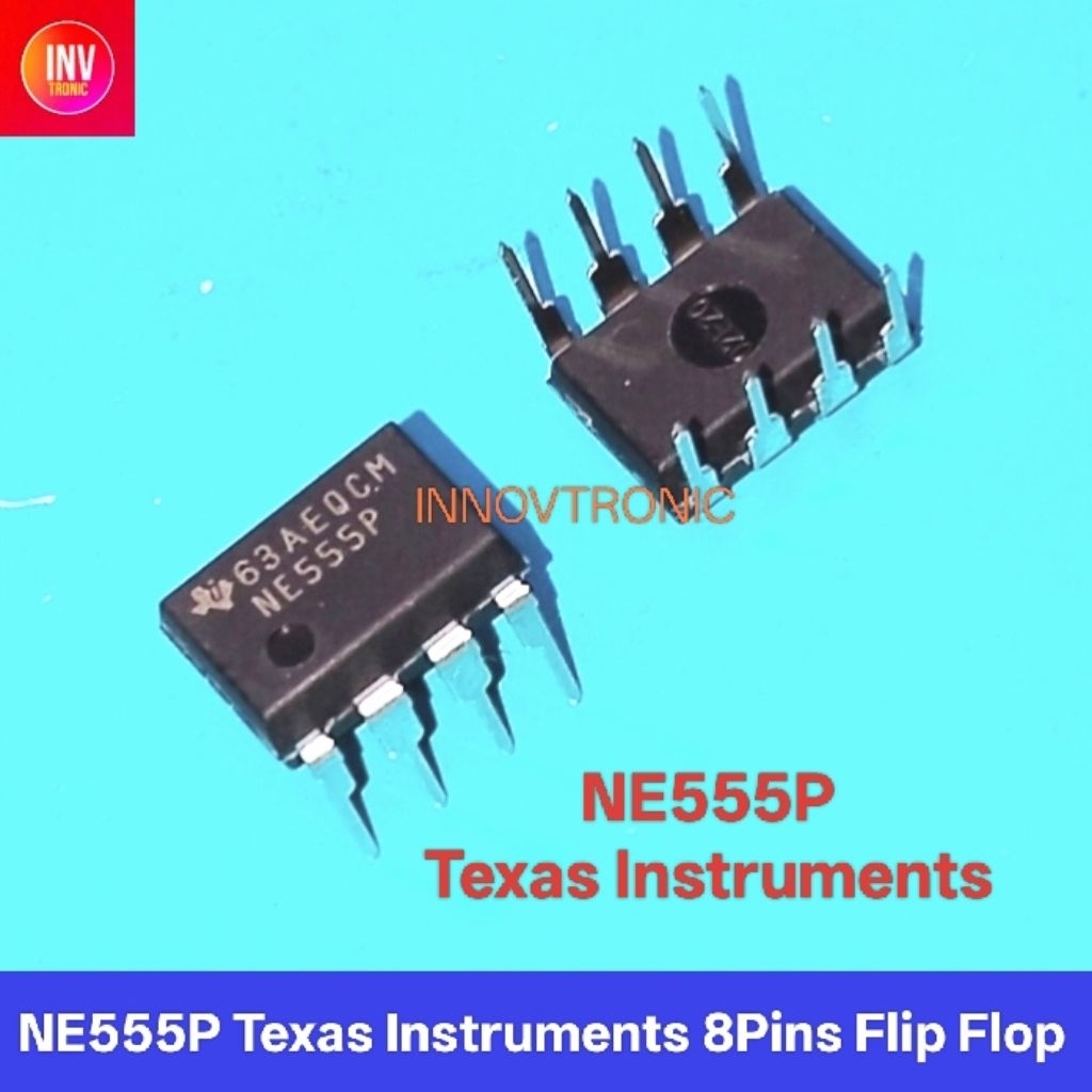 Jual Texas Instruments IC NE555P DIP 8 Pin General Purpose Single ...