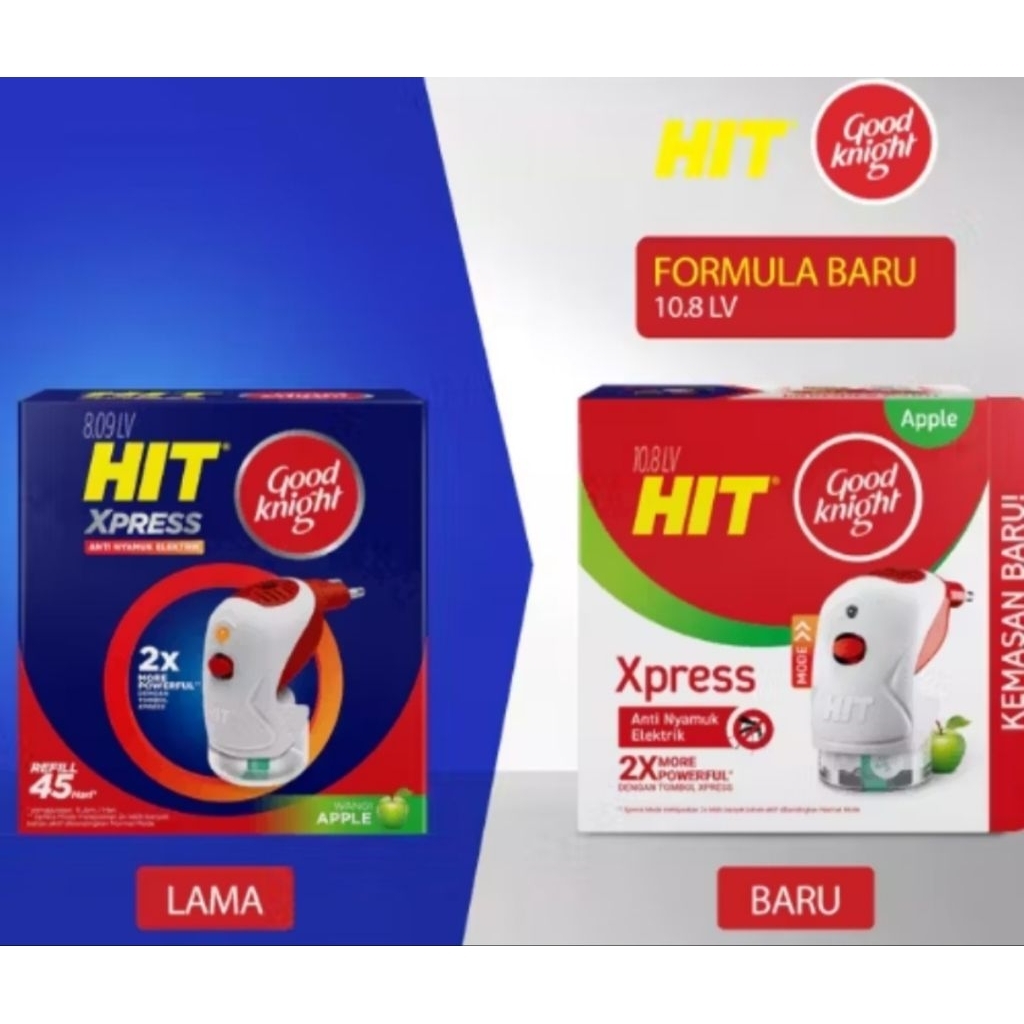 Jual Alat Obat Anti nyamuk Elektrik HIT EXPRESS Good Knight + Refill ...