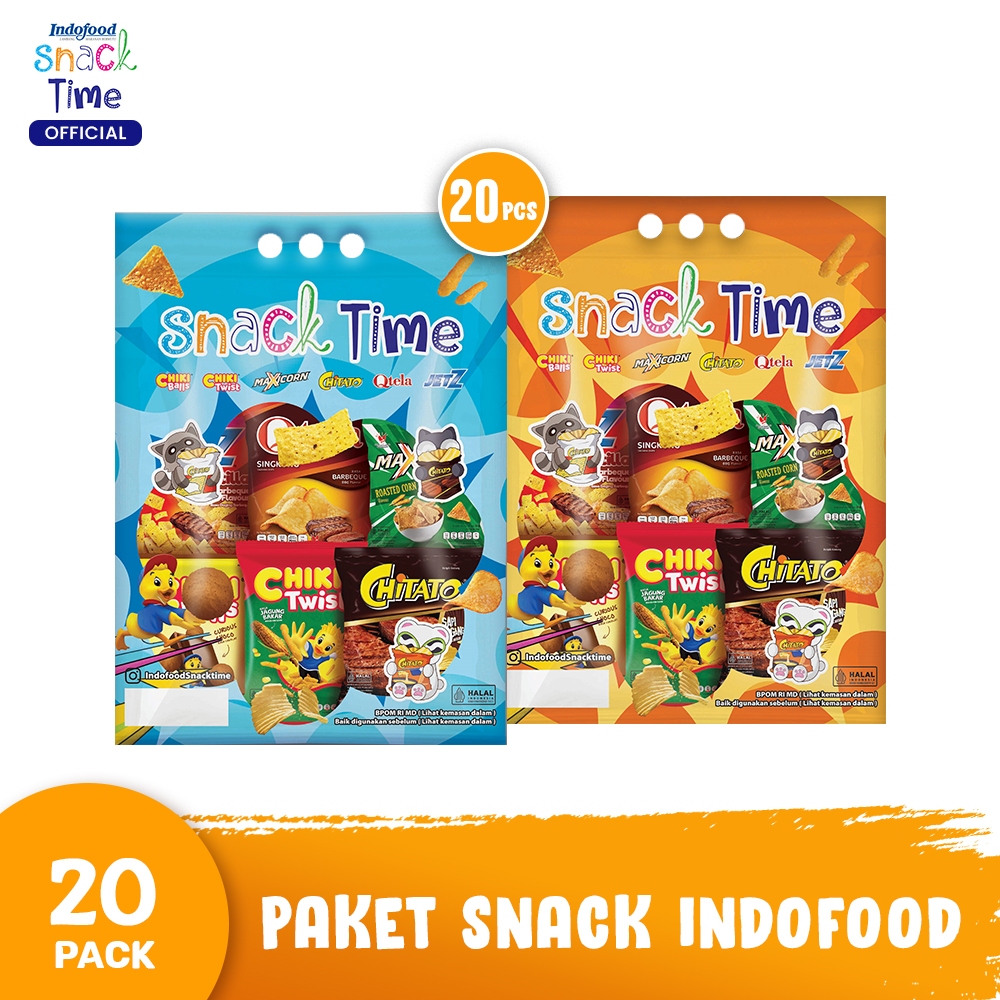 Jual Paket Snack Indofood - 20 Pcs | Shopee Indonesia