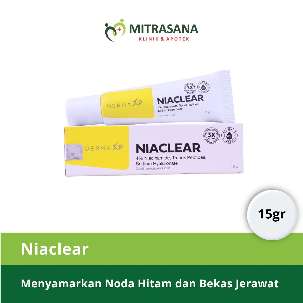 Jual Derma XP Niaclear 15gr - Menyamarkan Noda Hitam dan Bekas Jerawat ...