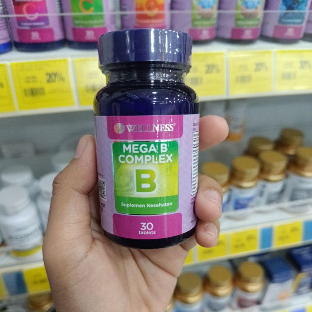 Jual Wellness Mega B Complex - 30 Tablets | Shopee Indonesia