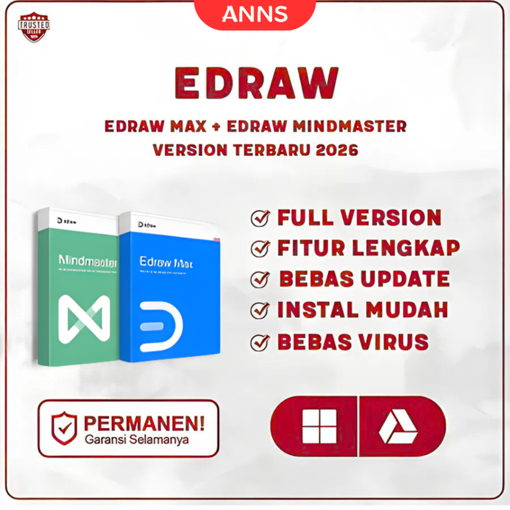 Jual Edraw Max + Edraw MindMaster 2026 Full Version Original Lifetime ...