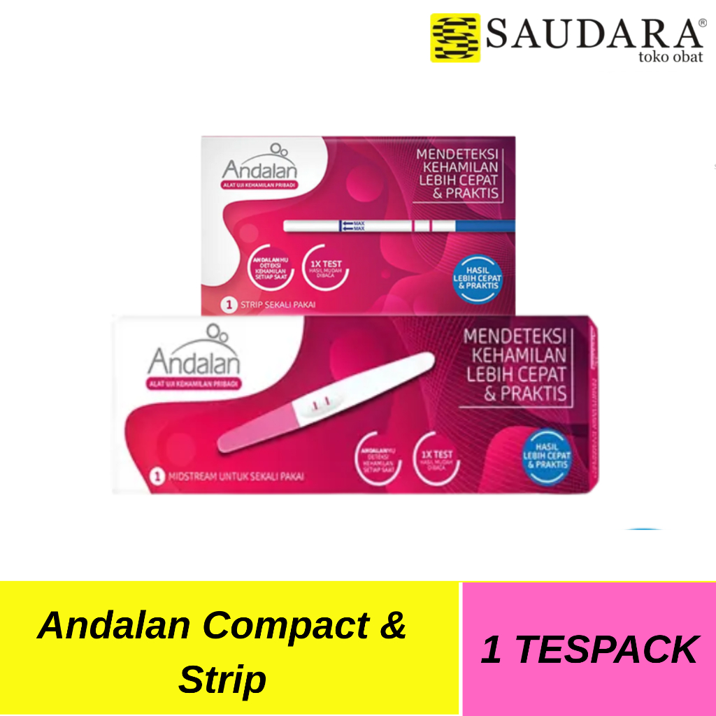 Jual Andalan Compact, Andalan Strip - Tes Uji Kehamilan Pribadi ...