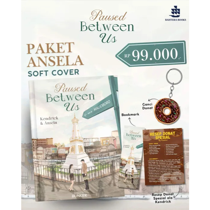 Jual Buku Novel Paused Between Us - Buncer - Bahterabooks | Shopee ...