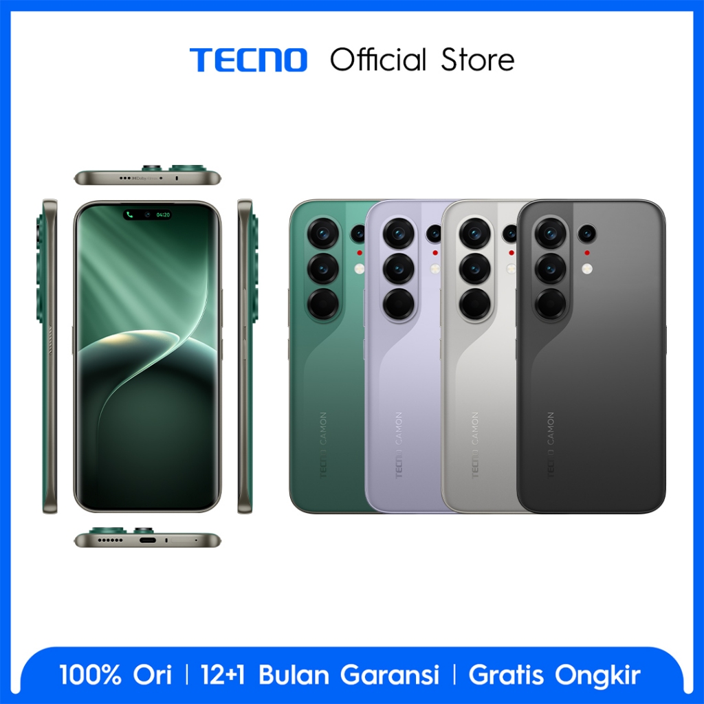 Jual [5x SUPERZOOM FLASHSNAP] TECNO CAMON 50 PRO 5G 12GB+12GB*/512GB ...