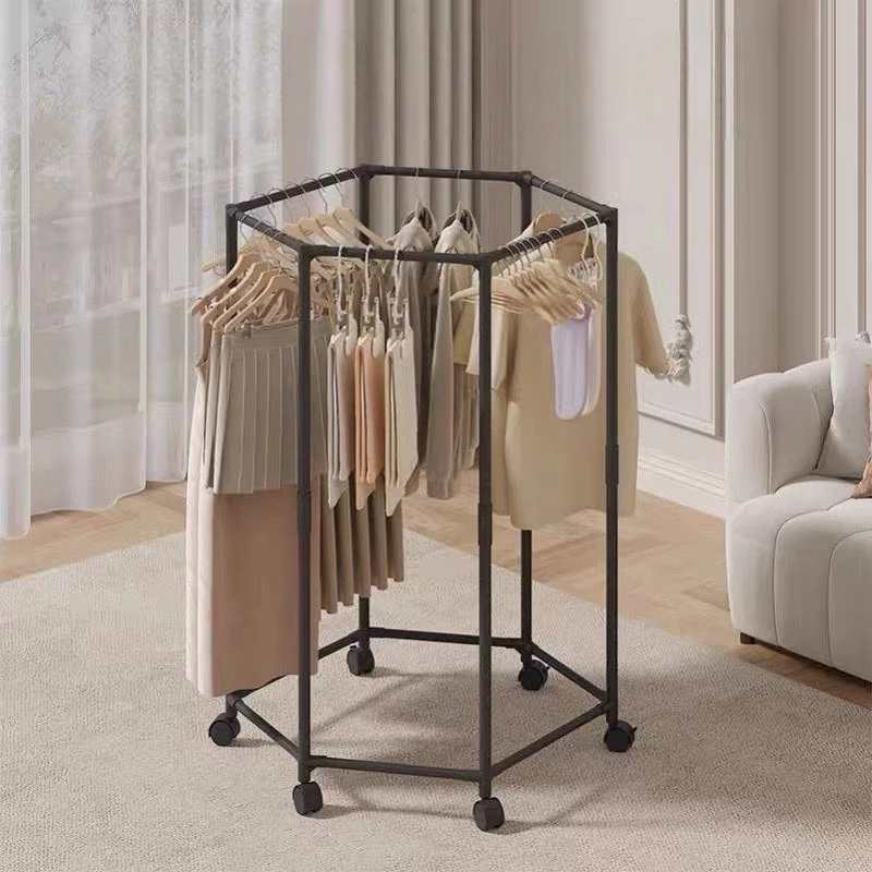 Foto 9 Bisa Diputar 360° Rak Gantungan Baju Serbaguna Portable Stand Hanger Cocok untuk Kos & Rumah Kecil | 017