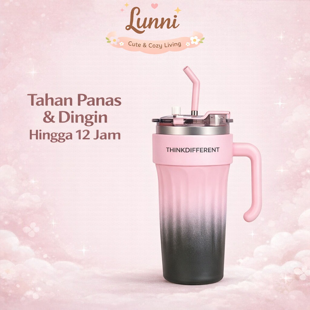 Jual LUNNI Botol minum berinsulasi terbuat dari baja tahan karat 316 ...