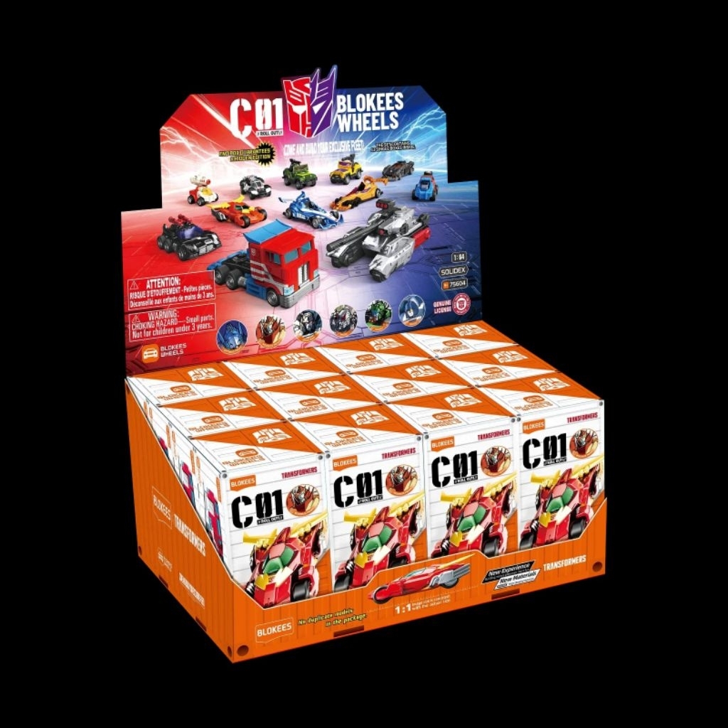 Jual [READY STOCK] BLOKEES WHEELS TRANSFORMERS C01-C02| 1 SET 12