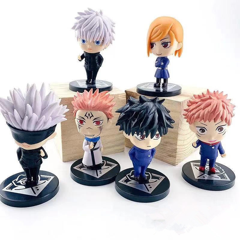 Jual Topper Jujutsu Kaisen Figure Jujutsu Kaisen Set 8 Itadori Megumi ...