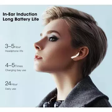 READY Headset Bluetooth Pro 4 TWS Earphone Mic Touch Control Stereo Sound HiFi Tahan Air Warna