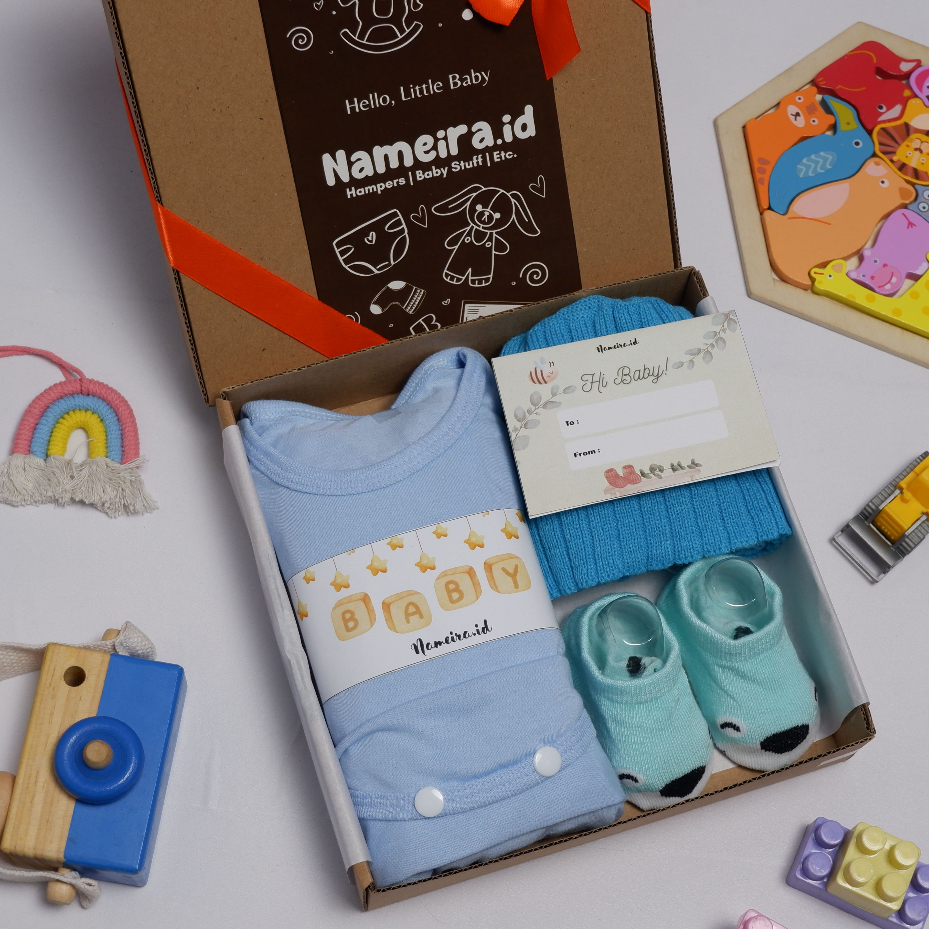 Jual NB01 Hampers Box Bayi | Parcel Baju Bayi | Kado Bayi Baru Lahir ...