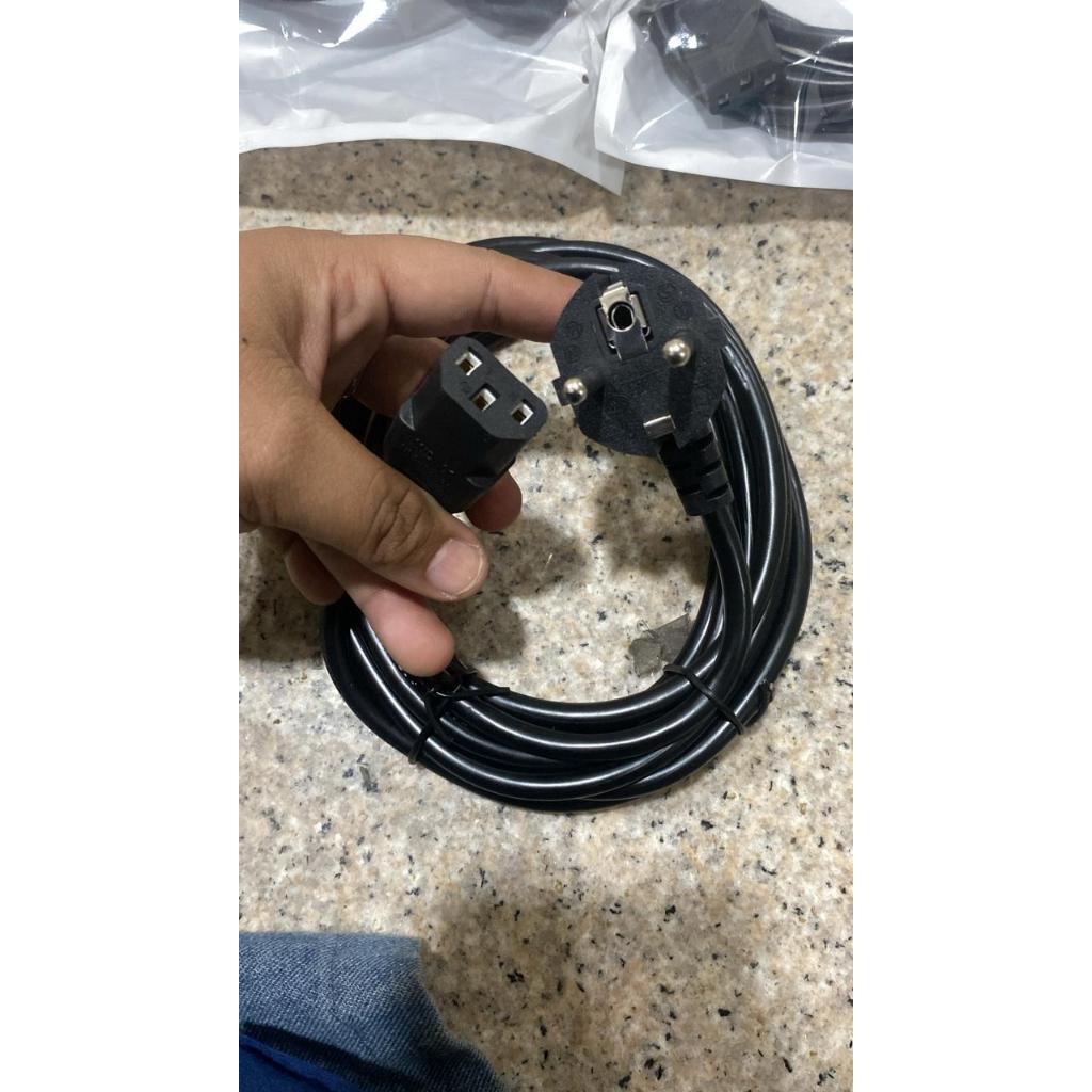 Jual KABEL POWER CPU 3M TEBAL 1.25MM | Shopee Indonesia