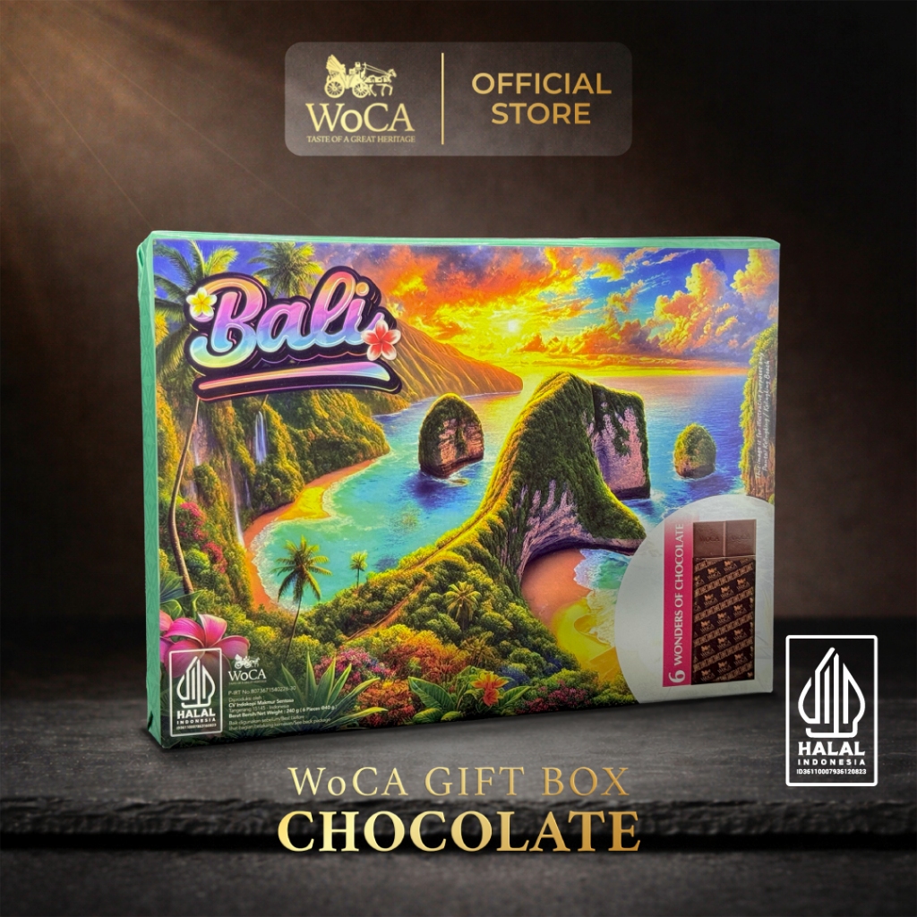 Jual WoCA Gift Box Chocolate & Wafer Mix Premium | Shopee Indonesia