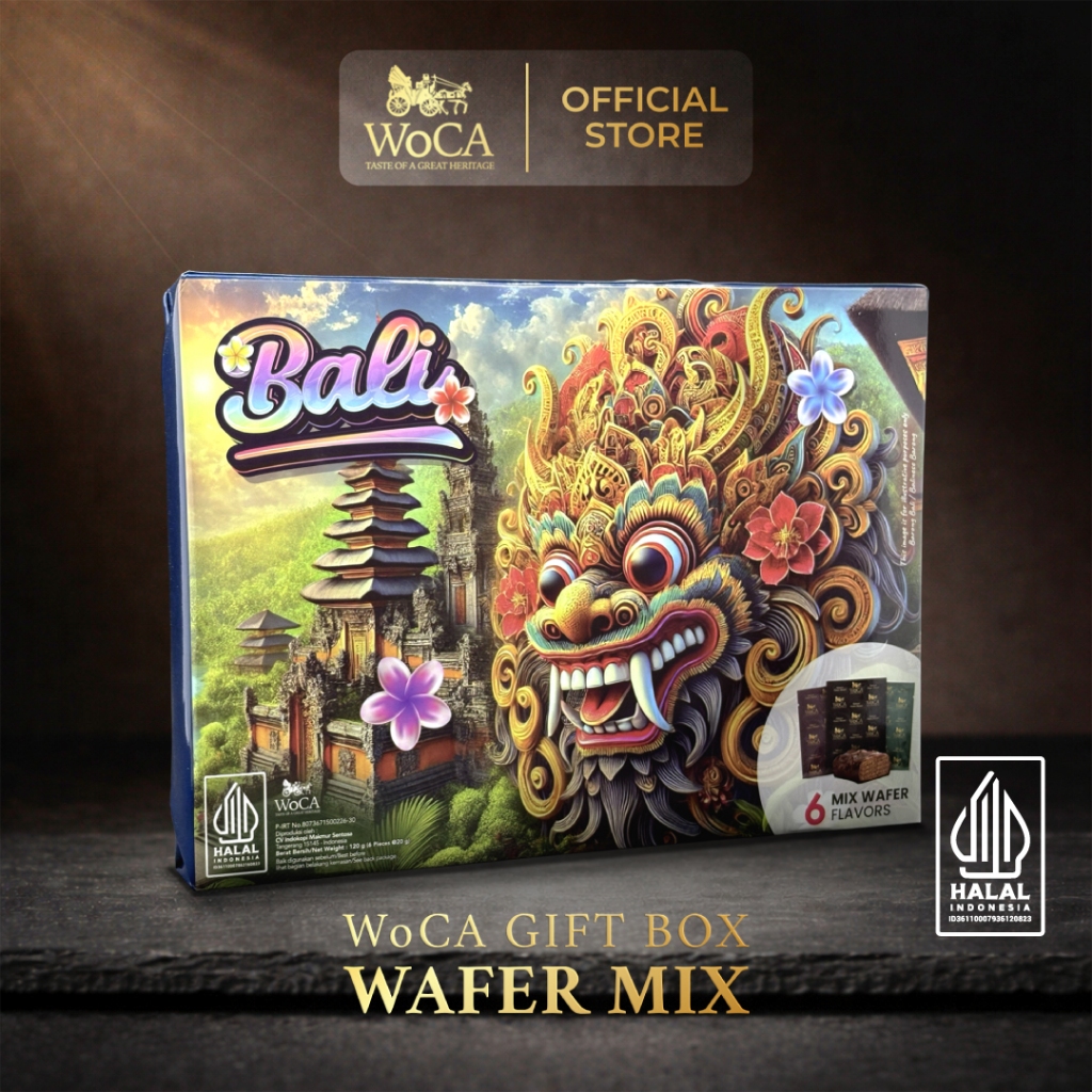 Jual WoCA Gift Box Chocolate & Wafer Mix Premium | Shopee Indonesia
