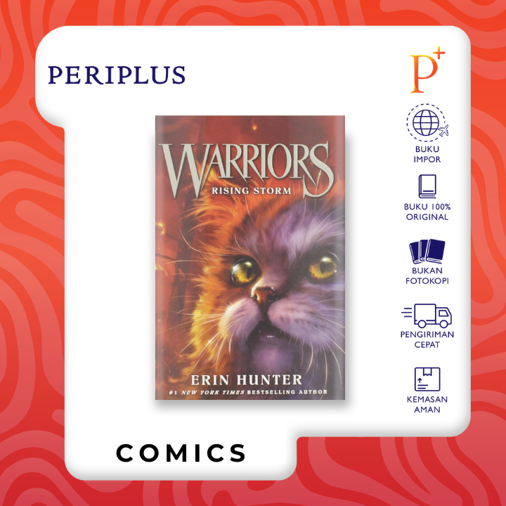 Jual Warriors #4: Rising Storm by Erin Hunter - 9780062366993 | Shopee ...