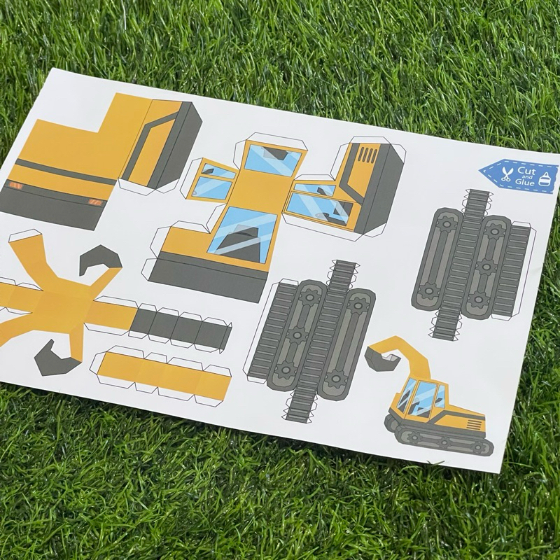 Jual Lembar Papercraft mainan edukasi anak kreatif | Shopee Indonesia