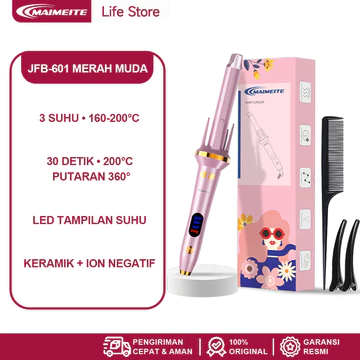 MAIMEITE NEW Model Upgrade Tampilan Layar 25MM Catokan Curly Otomatis Catokan Keriting Rambut