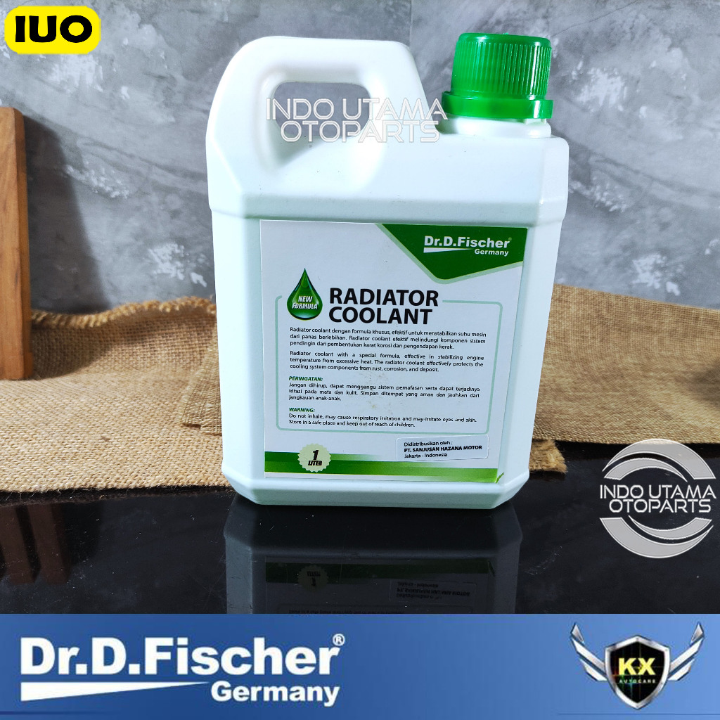 Jual Air Radiator Coolant Merk DR FISCHER Cairan Radiator Coolant Warna ...
