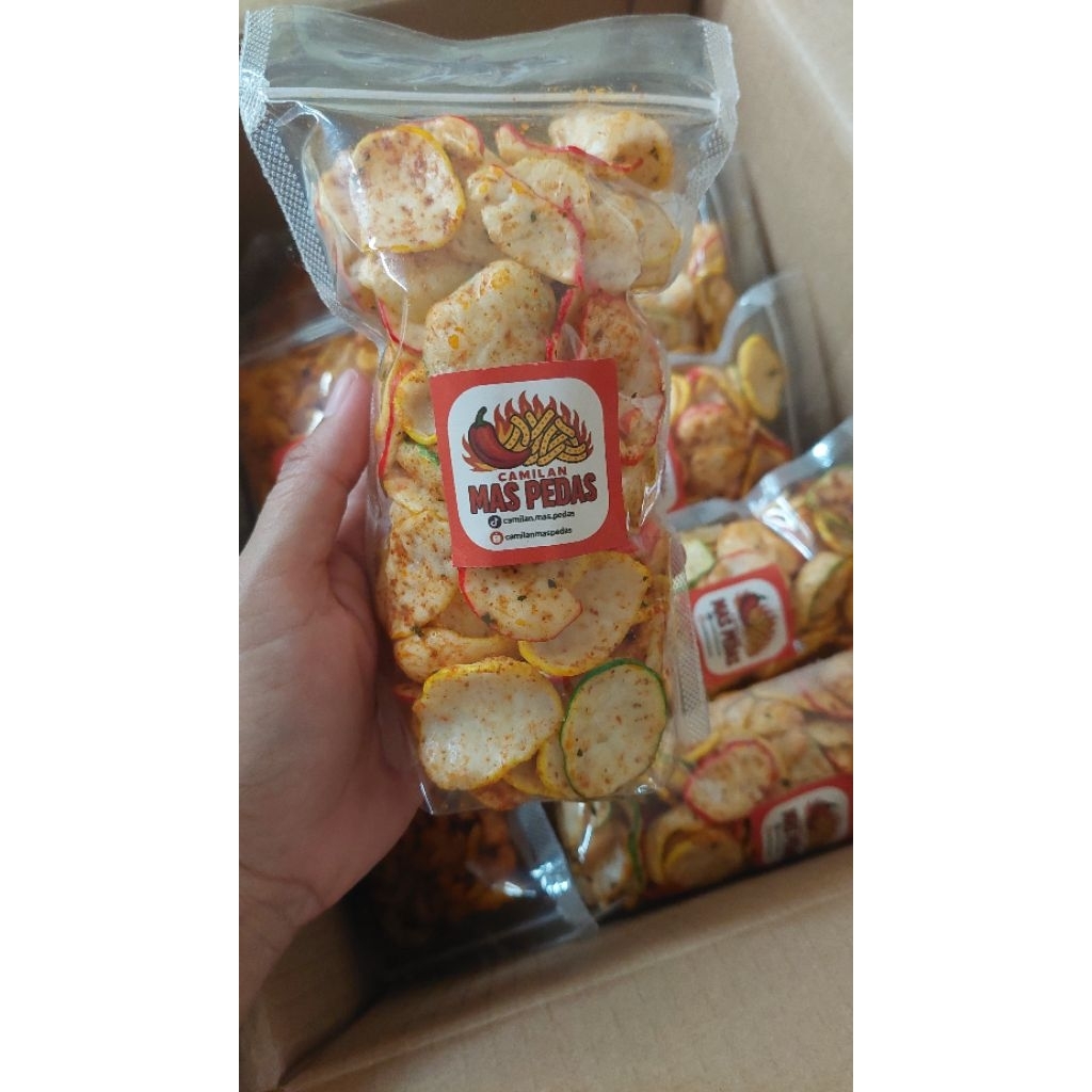 Jual KERUPUK SEBLAK KERING UKURAN MINI 50gr KERUPUK BANTET | Shopee ...