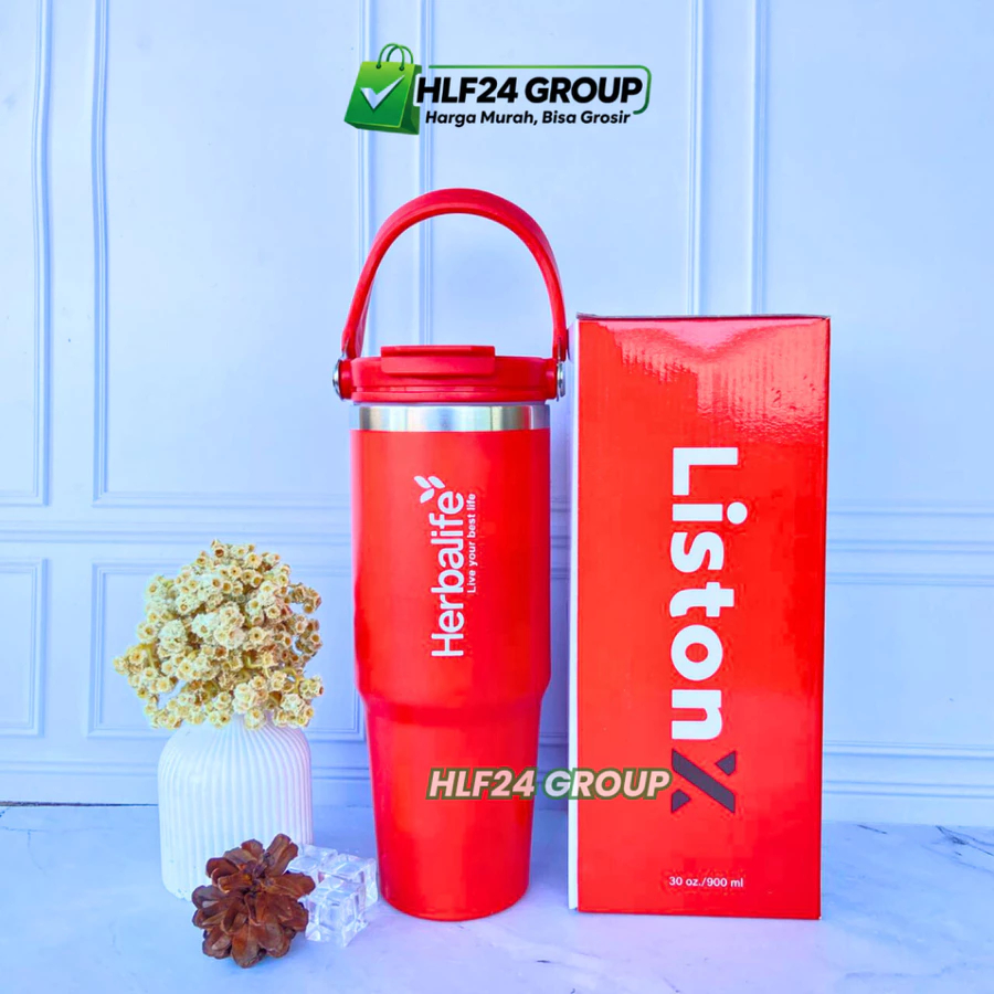Botol Tumbler Herblf 900ml Tahan Panas Dingin