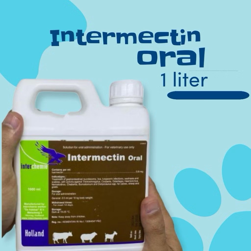 Jual Intermectin Oral 1 Liter - Mengatasi Infestasi Ektoparasit dan ...