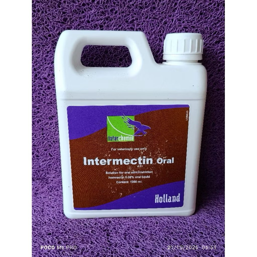 Jual Intermectin Oral 1 Liter - Mengatasi Infestasi Ektoparasit dan ...