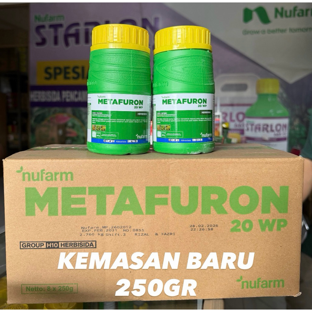 Jual Herbisida Racun Gulma Sawit METAFURON 20WP 250gr | Shopee Indonesia