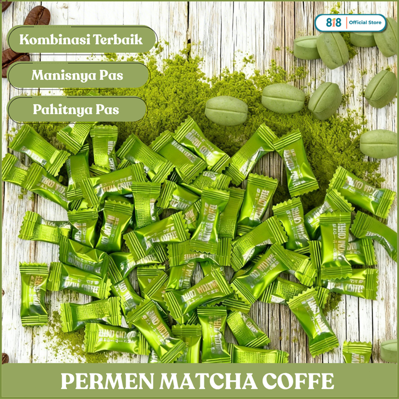 Jual Permen Matcha Coffee Viral Bebas Gula Rasa Matcha Yang Nikmat ...