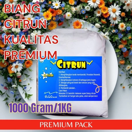 CITRUN ACID 1KG Pembersih Serbaguna - Bersihkan Kerak Noda Bandel