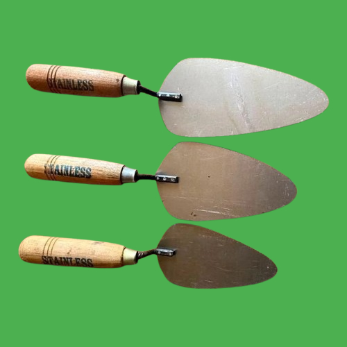 PREMIUM  Cetok Stainless cetok galur Sendok Semen Asli (kecil, sedang, Besar) Cetok Tukang Alat tani perkebunan cod kualitas terjamin DUATIGA MARKET