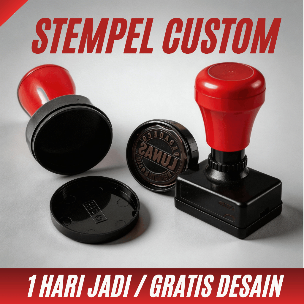 Jual Stempel Custom/ stempel otomatis/ stempel flash / stempel custom ...