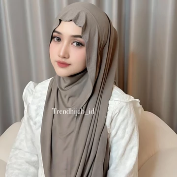 Trendhijab_id Pashmina Jahat Salsabila Meleyot Instan Bahan Rayon Cooltecht Hijab Instan Nyaman
