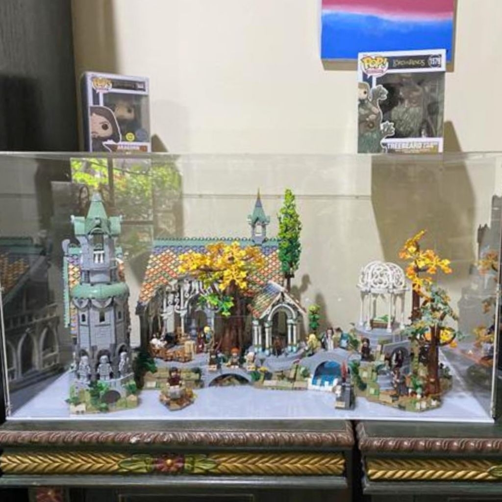 Jual AkrilikDIY - Display Box Akrilik Untuk Lego 10316 Rivendell Castle ...