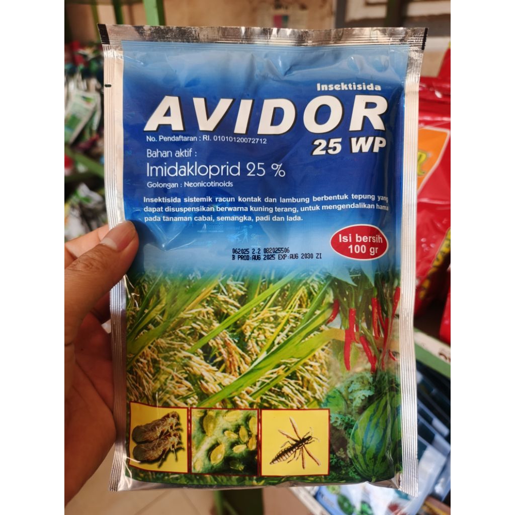 Jual Insektisida Avidor 100 gr - Cocok untuk Tanaman Padi, Semangka ...